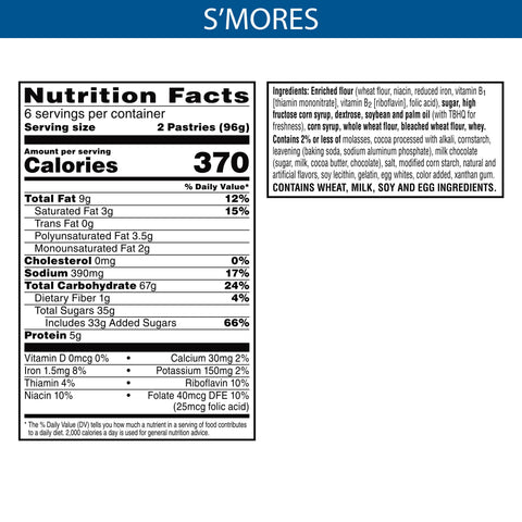 Pastry Pop-tarts® Frosted S'mores