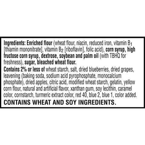 Pastry Pop-tarts® Frosted Blueberry