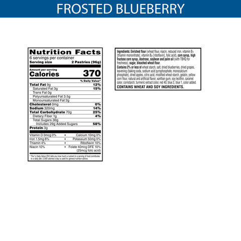 Pastry Pop-tarts® Frosted Blueberry