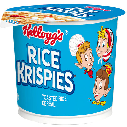 Kelloggs Toasted Rice Krispies Cereal, 1.3 Ounce -- 60 per case.