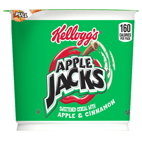 Kellogg's® CEREAL APPLE JACKS® CEREAL-IN-ACUP