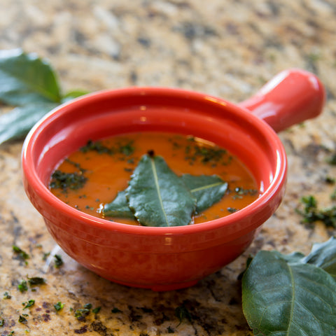 Carlisle BOWL SOUP HANDLED SUNSET ORANGE 4-5/8