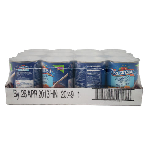 Progresso Minestrone Soup - 19 oz. can, 12 per case