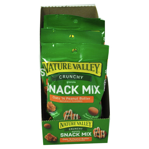 Nature Valley Oats N Peanut Butter Crunchy Snack Mix, 10.8 Ounce -- 6 per case