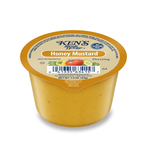 Ken's Foods DRESSING HONEY MUSTARD SINGLE SERVE CUP REFRIGERATED
