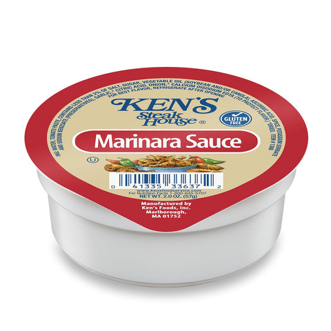 Ken's Foods SAUCE MARINARA SINGLE SERVE CUP