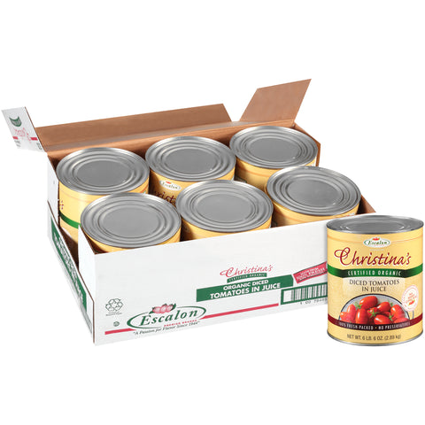 Christina’s™ Certified Organic TOMATO DICED IN JUICE ORGANIC 7848535720/78002621