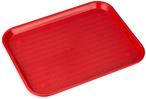 Carlisle TRAY SERVING CAFE® STANDARD RED 14X18