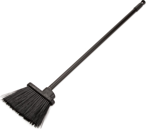 Broom Duo Sweep® Lobby W/ Black Metal Threaded Handle Black 30