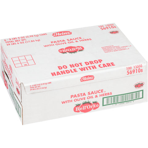 Bell'Orto® SAUCE PASTA W/ OLIVE OIL & HERBS 569100/78002499