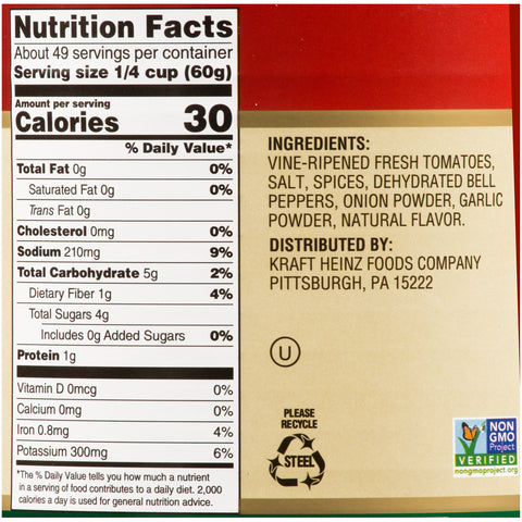 Bell Orto Tomato Sauce, ,no. 10 Can -- 6 Per Case