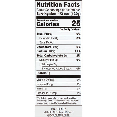 Bella Rosa® TOMATO DICED IN JUICE PETITE