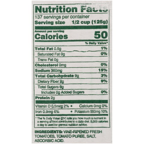 Heinz Crushed Tomato Puree -- 6 per case.
