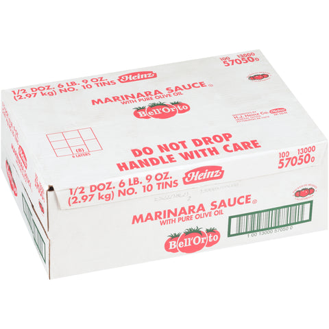 Heinz Bell Orto Marinara Sauce, no. 10 Can -- 6 per Case