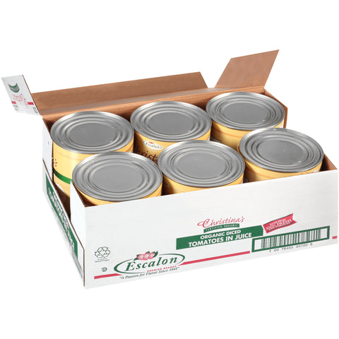 Christina’s™ Certified Organic TOMATO DICED IN JUICE ORGANIC 7848535720/78002621