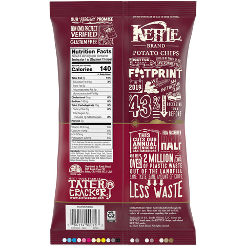 Kettle Foods KETTLE CHIP BOURBON BBQ 8.5 OZ