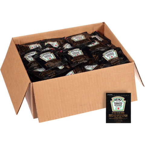 Ketchup Single Serve Premium Black Sachet Pouch 534620