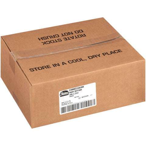 Mustard Dijon Single Serve Premium Black Sachet Pouch 534610