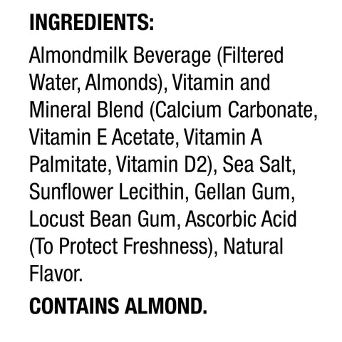 Whitewave MILK ALMOND UNSWEETENED