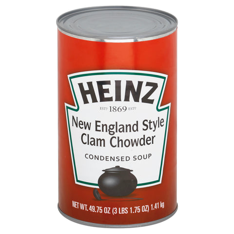 Heinz® SOUP NEW ENGLAND STYLE CLAM CHOWDER CONDENSED 796400/78003948