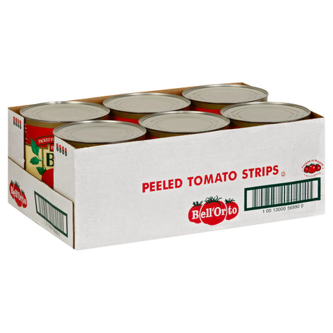 Bell Orto Peeled Strip Tomato, 102 Ounce -- 6 per case.