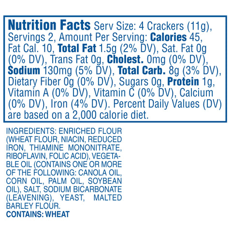 Lance CRACKERS SALTINES
