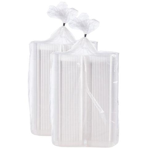 Dart StayLock® CONTAINER PLASTIC CLEAR HINGED LID 5.3X5.6X2.8