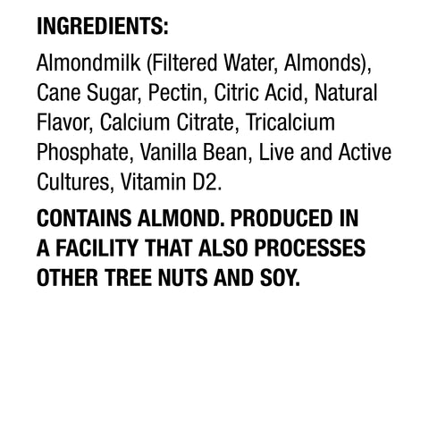 Yogurt Cultured Vanilla Almond Non-dairy