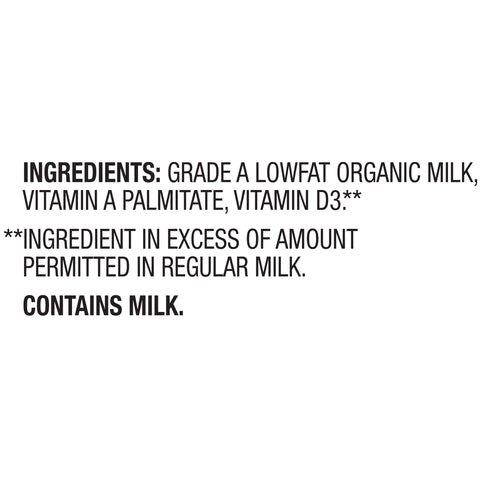 Horizon Organic 1 Percent Low Fat Milk, 64 Ounce -- 6 per case.
