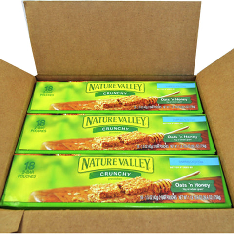 Nature Valley Oats N Honey Crunchy Granola Bar, 1.5 ounce -- 108 per case