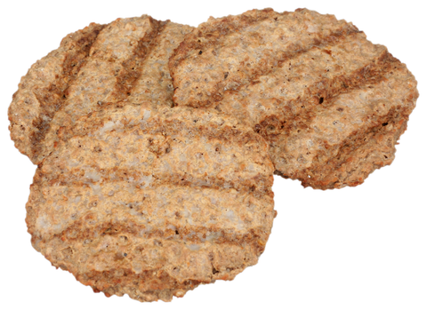 Advance Pierre Flame Broiled Beef Steak, 2.3 Ounce -- 140 per case.