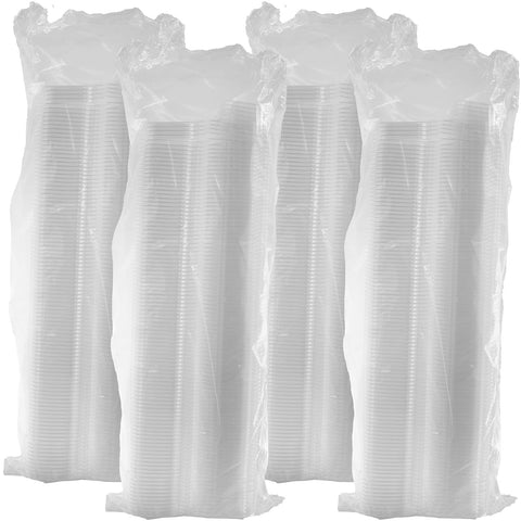 ClearPac® SafeSeal™ CONTAINER PLASTIC SQUARE CLEAR TAMPER-RESISTANT TAMPER-EVIDENT W/ CLEAR LID 4 OZ