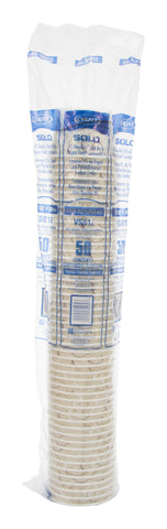 Solo Symphony® CONTAINER PAPER FOOD SQUAT DOUBLE SIDED POLY 12 OZ