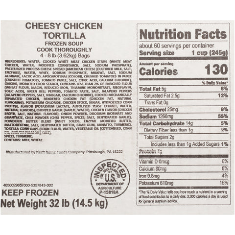 Soup Chicken Tortilla Cheesy 635040/78001411
