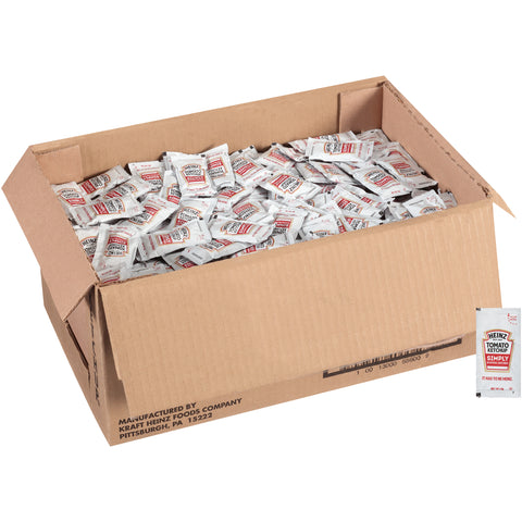 Simply Heinz Ketchup, 9 Gram -- 1000 per case.