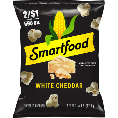 Smartfood White Cheddar Flavored Popcorn, 0.625 Ounce -- 104 per case
