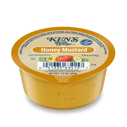 Ken's Foods DRESSING HONEY MUSTARD ALL NATURAL SINGLE SERVE CUP