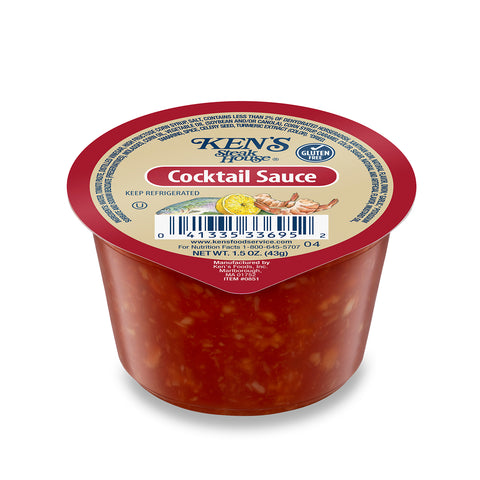 Ken's Foods SAUCE COCKTAIL SINGLE SAUCE CUP REFRIGERATED
