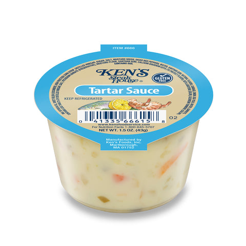 Ken's Foods SAUCE TARTAR SINGLE SERVE CUP REFRIGERATED