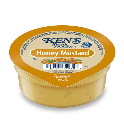 Ken's Foods DRESSING HONEYCOMB MUSTARD SINGLE SERVE CUP