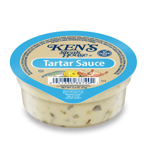 Ken's Foods SAUCE TARTAR NEW ENGLAND STYLE SINGLE SERVE CUP