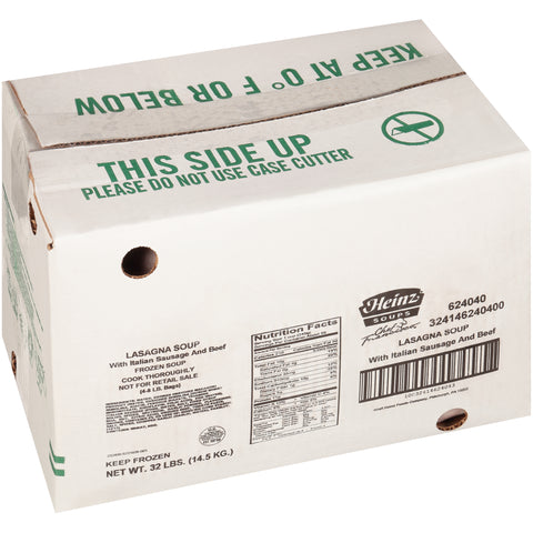 Quality Chef® SOUP LASAGNA READY TO USE COOK IN BAG FROZEN 624040