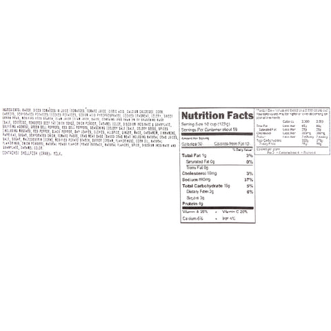 Chef Francisco® SOUP MARYLAND STYLE CRAB (W) 162900/78001203