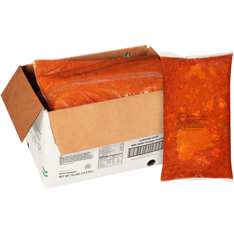 Quality Chef® SOUP LASAGNA READY TO USE COOK IN BAG FROZEN 624040