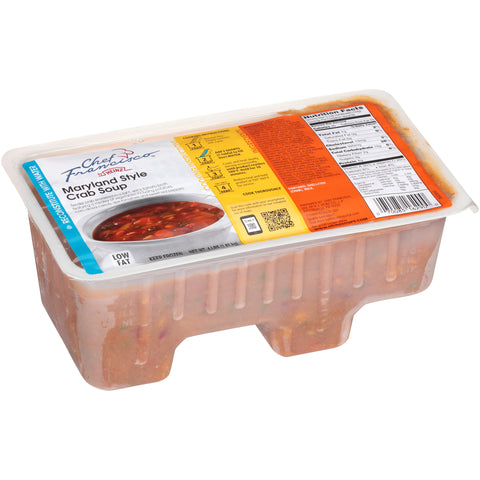 Chef Francisco® SOUP MARYLAND STYLE CRAB (W) 162900/78001203