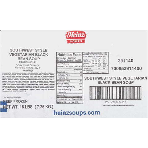 Soup Bean Black Southwest 391140/78001318