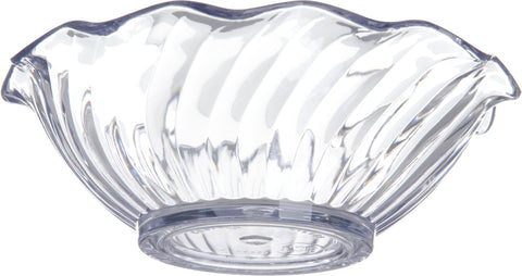 Carlisle DISH PLASTIC BERRY CLEAR TULIP 5 OZ