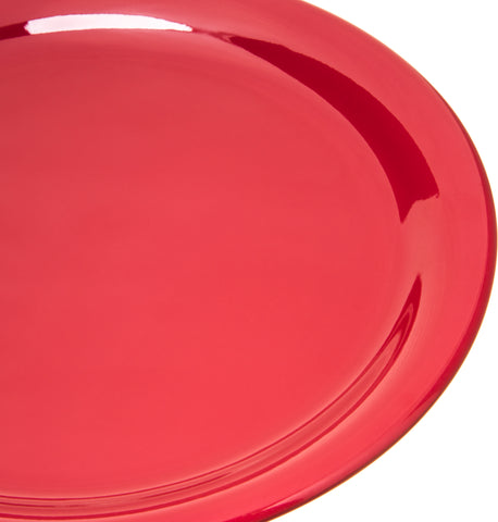 Carlisle PLATE DINNER NARROW RIM DURUS® MELAMINE ROMA RED 9