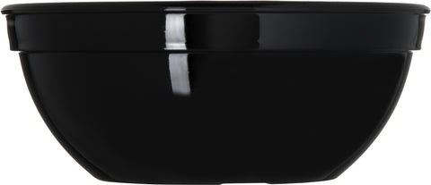 Carlisle BOWL NAPPIE POLYCARBONATE BLACK 15 OZ