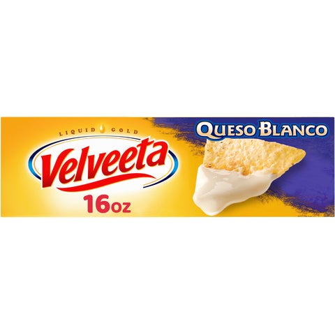 Velveeta Queso Blanco Cheese Loaf, 1 Pound -- 12 per case.